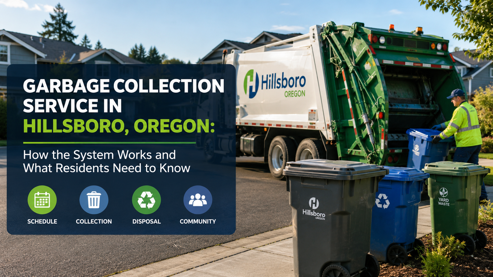 Garbage Collection Service in Hillsboro, Oregon: How the System Works and What Residents Need to Know